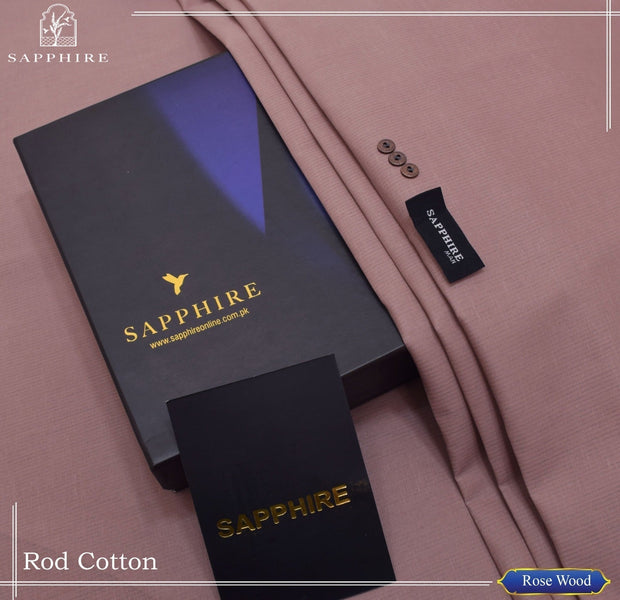 SAPPHIRE MAN (Self Rod Cotton in semi stiff finish) BOX PACKING